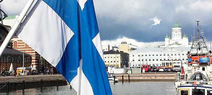 В центре Хельсинки прошел марш-протест против закрытия российско-финляндской границы