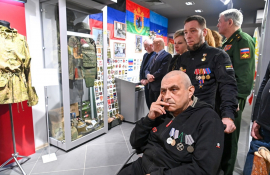 Посвященная СВО новая экспозиция открылась в  Центре воинской славы столицы Карелии 