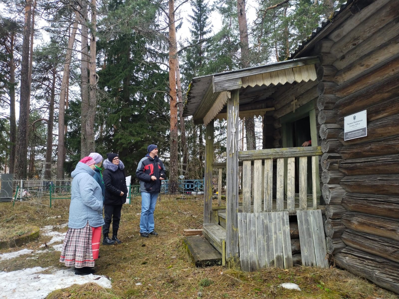 Часовню в священной роще деревни Рубчойла летом отремонтируют