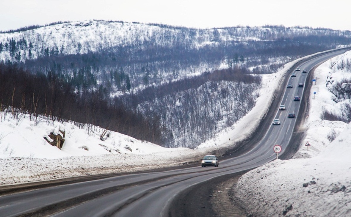 Предусмотрены ограничения движения на участке дороги подъезд к Североморску в Мурманской области
