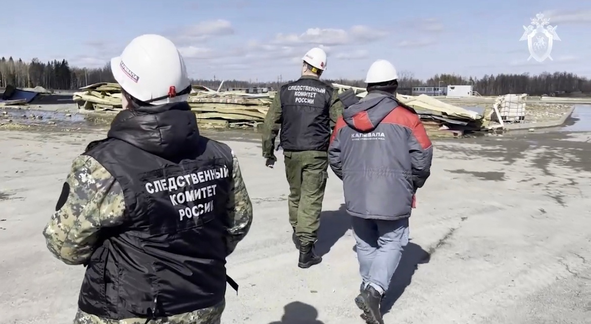В Следкоме возбудили уголовное дело после пожара на ДОК «Калевала» в Петрозаводске