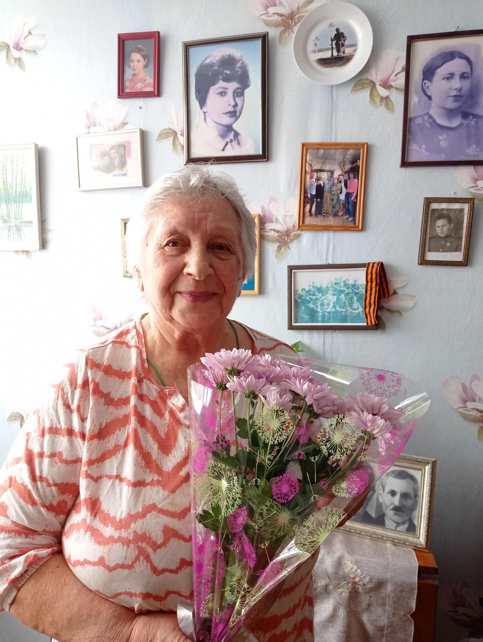 Жительницу Пряжи поздравили с 85-летним юбилеем