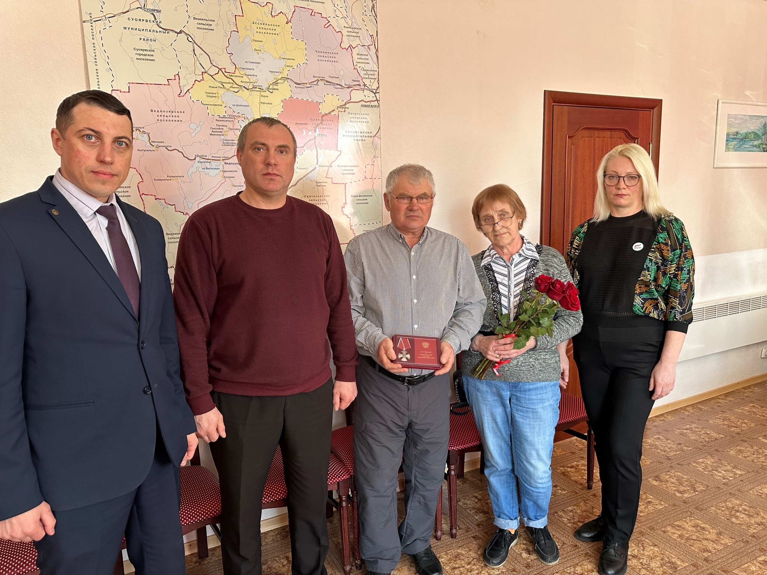 Участник СВО из Пряжи Роман Макаров посмертно награжден орденом Мужества