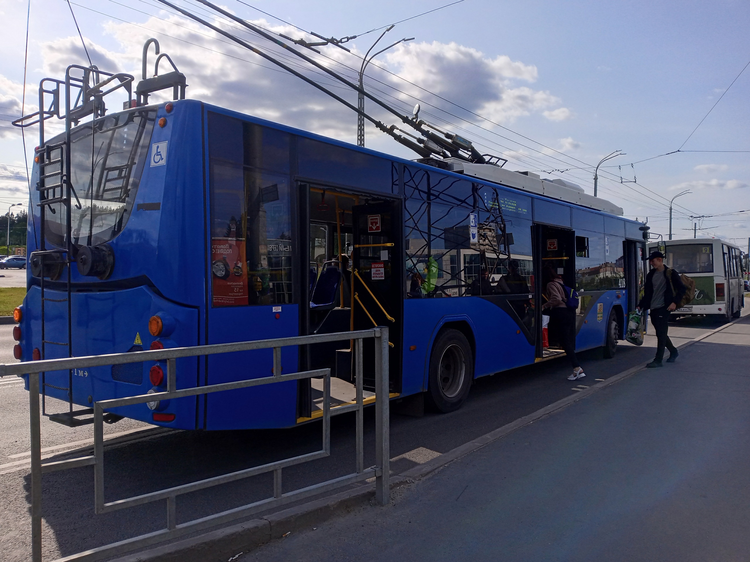 Троллейбусы Петрозаводска в День Победы  изменят маршрут 