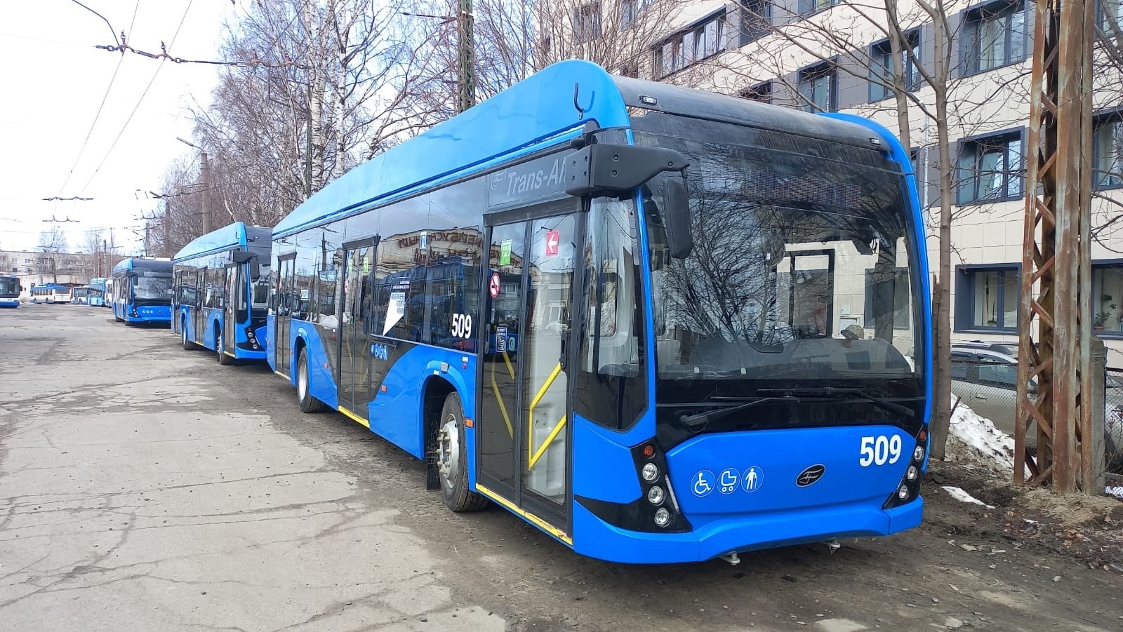 Маршрут движения троллейбусов в Петрозаводске изменится на 9 мая