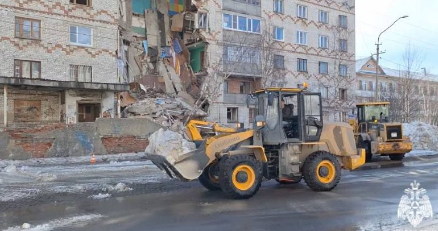 В Коми произошло обрушение общежития