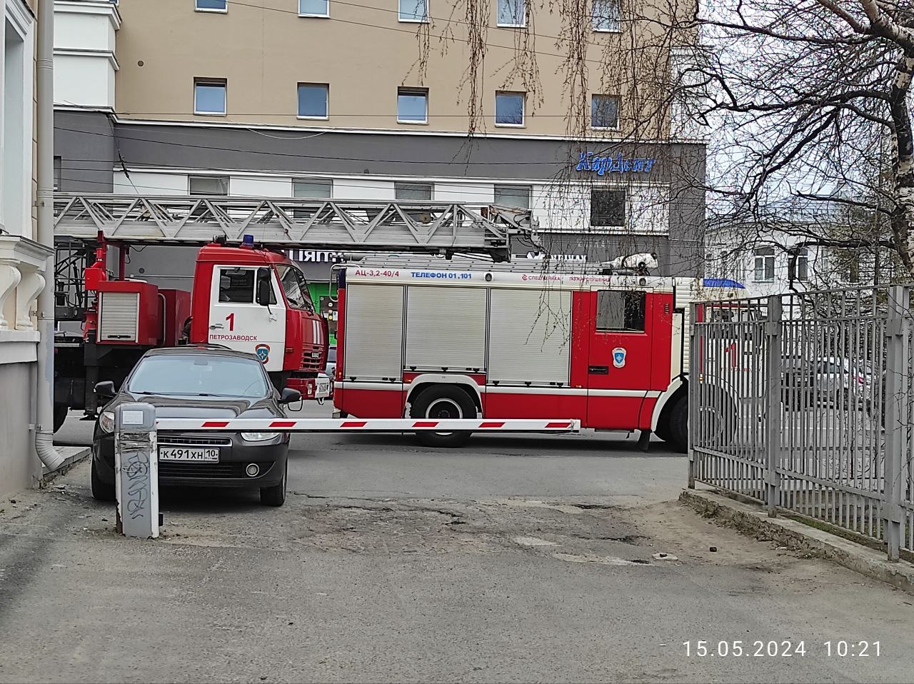 Детский сад в Петрозаводске эвакуировали после срабатывания пожарной сигнализации