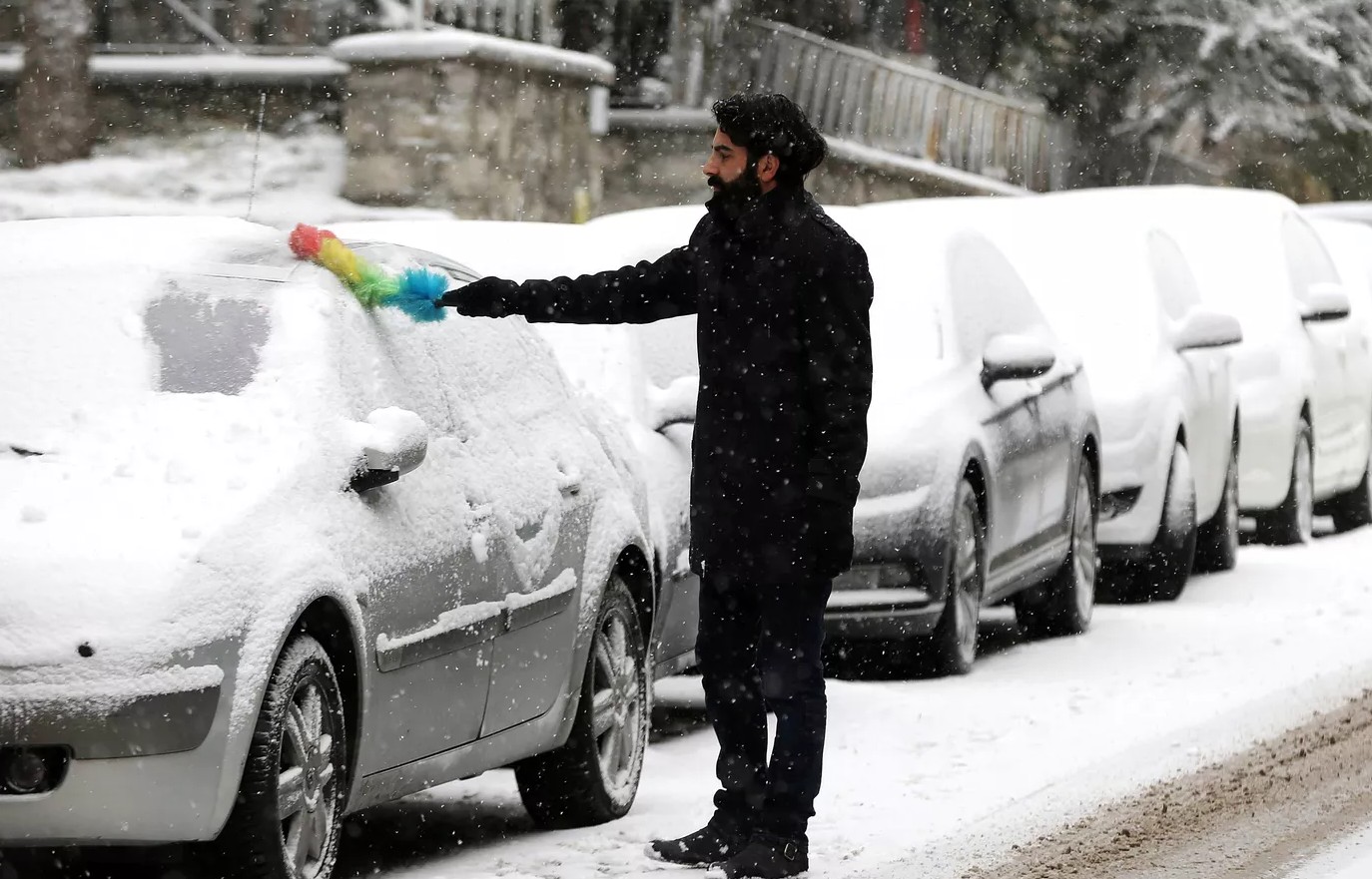 Из-за «российского» циклона  в Турции выпал снег