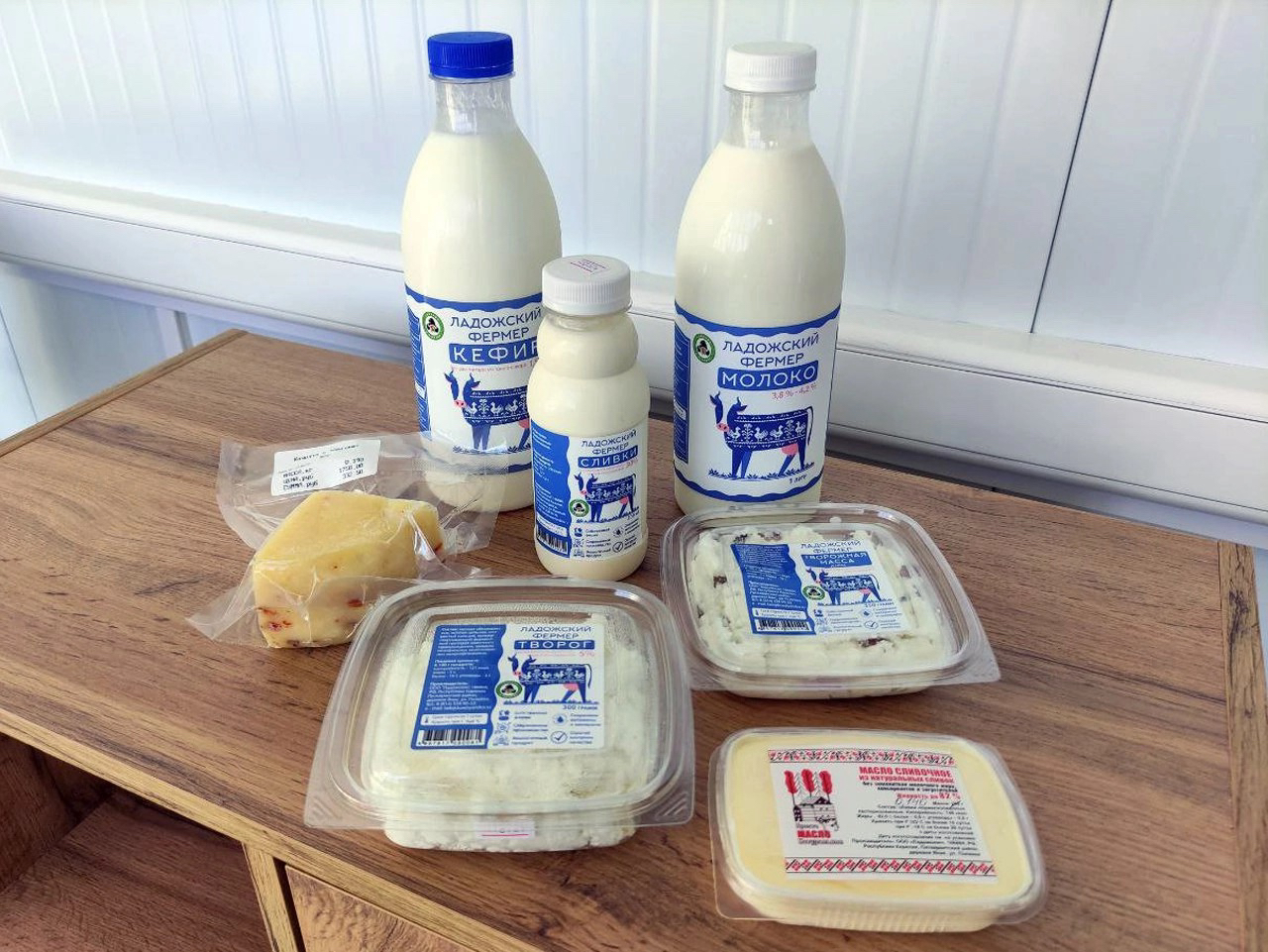 «Ладожское» молоко из  Питкярантского района уже в продаже
