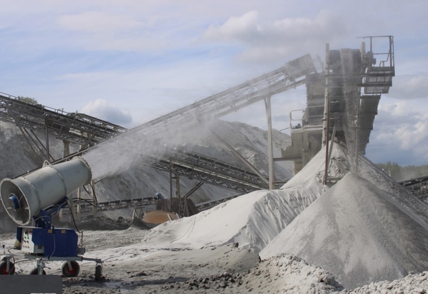 Горожане жалуются на пыль в Медвежьегорске от щебеночного производства
