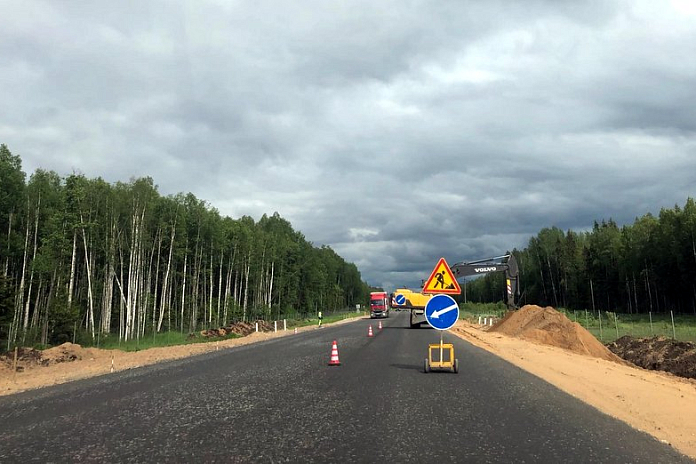 Федеральные дорожники продолжают ремонт трассы «Кола» на севере Карелии
