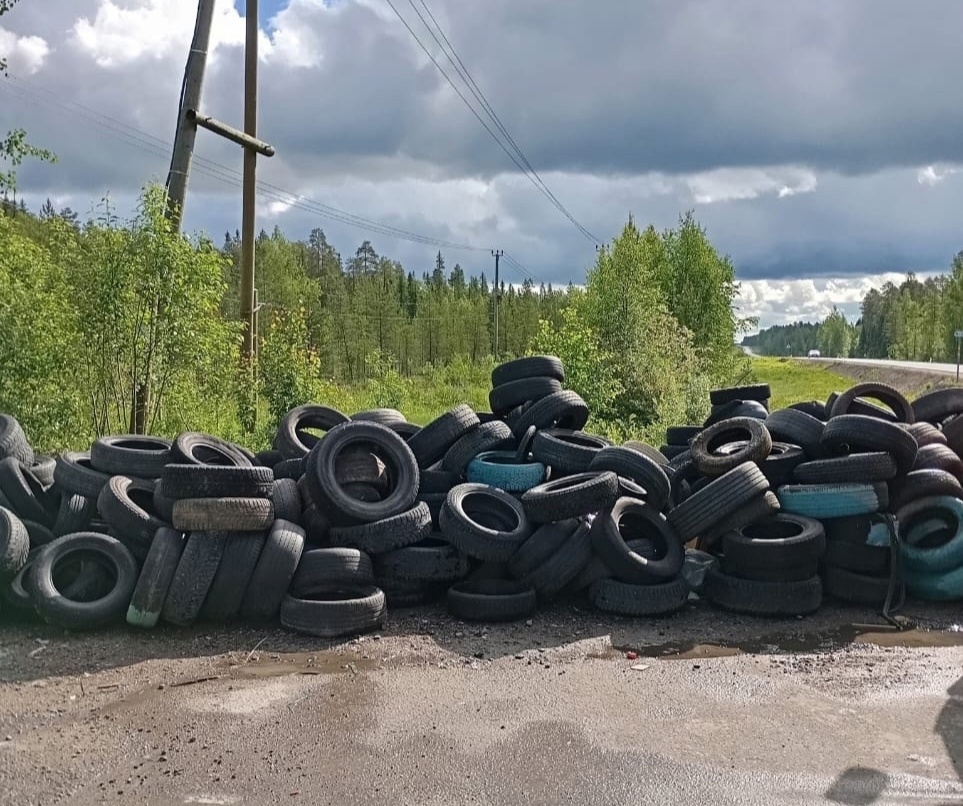 Стихийная свалка опасных отходов ликвидирована в приграничном городе Карелии