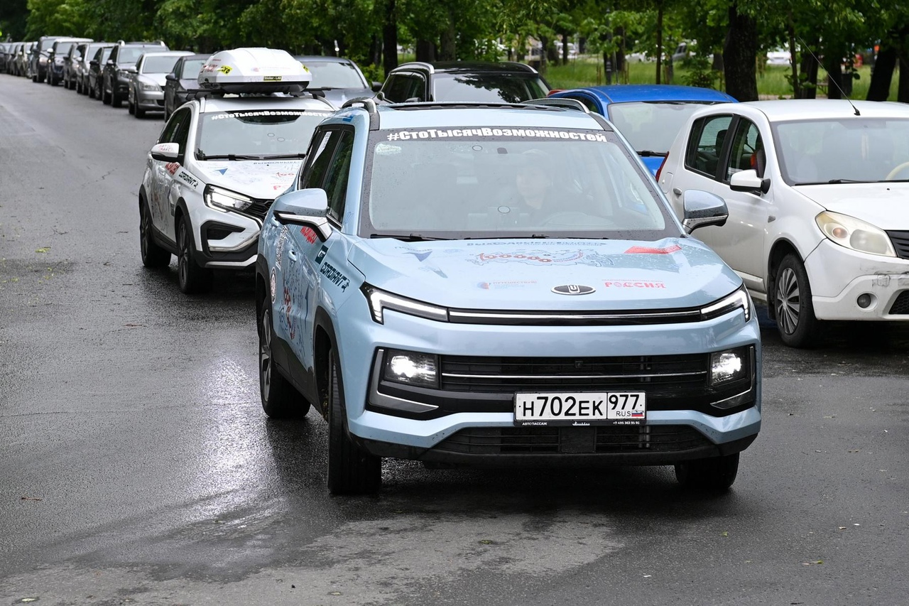 В столице Карелии побывали участники автоэкспедиции «100 000 километров возможностей» 