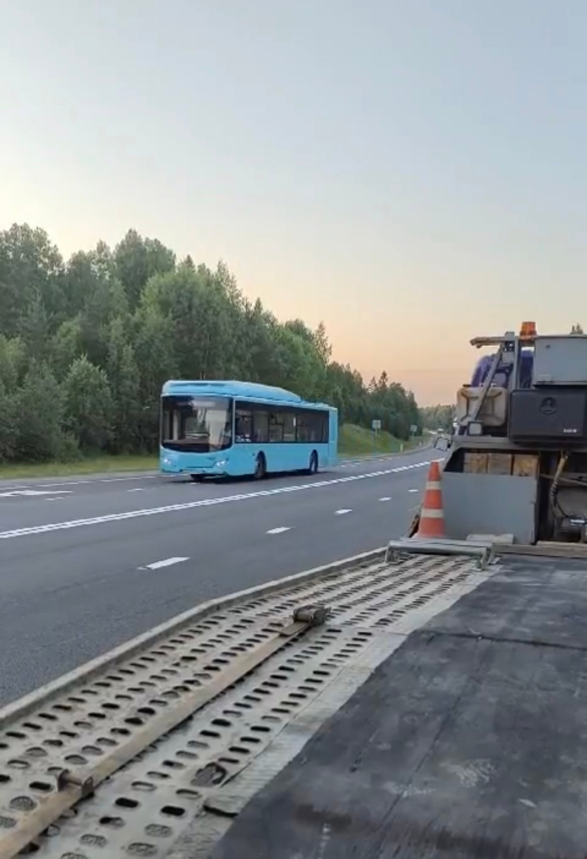 Лазурные автобусы покинули Петрозаводск
