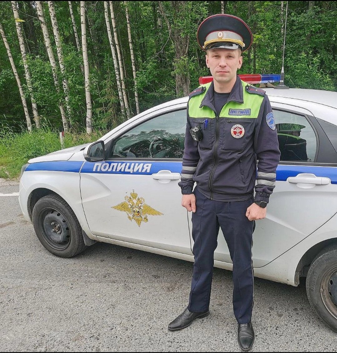 Полицейский на севере Карелии помог путешественнику из соседнего региона
