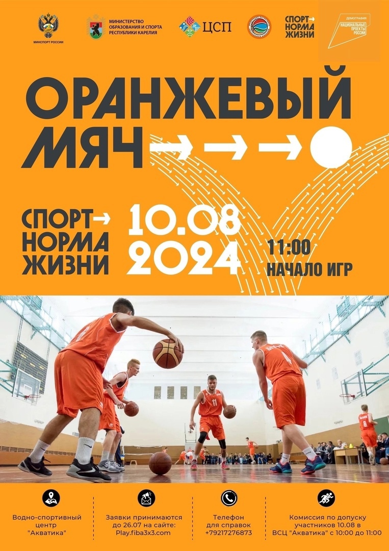 В столице Карелии пройдут соревнования по баскетболу