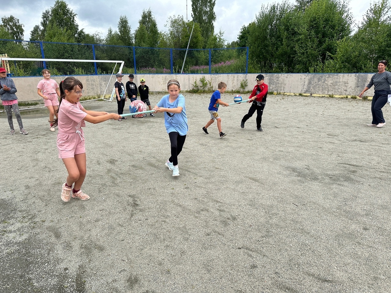 Подростки на севере Карелии отметили день села спортивными играми 