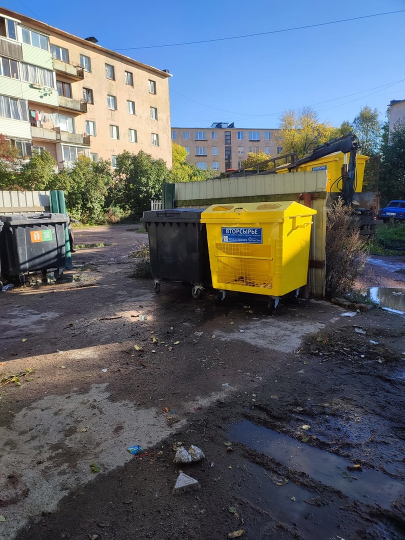 В Питкярантском округе напомнили, как правильно пользоваться желтыми контейнерами 