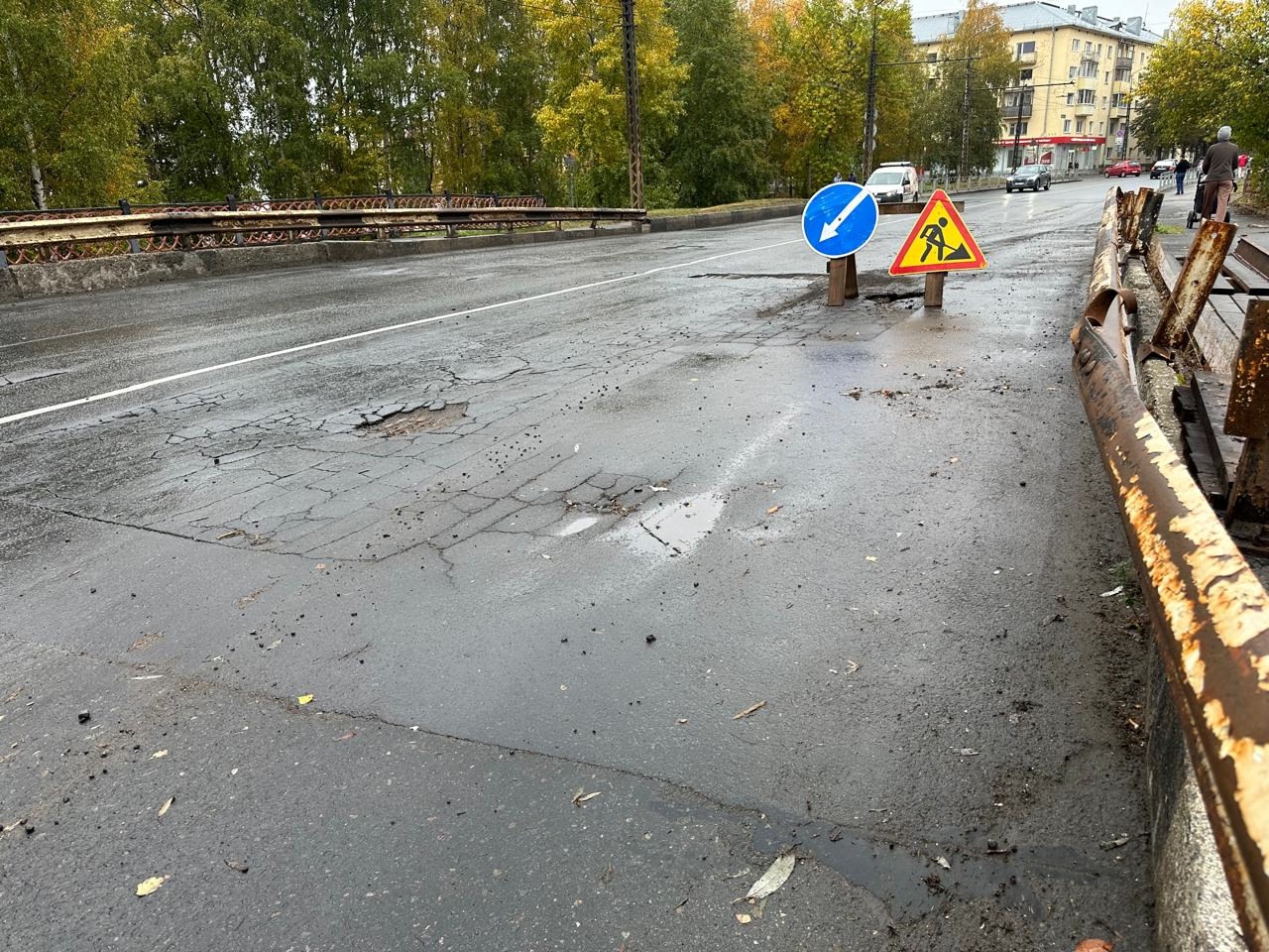 Пименовский мост в Петрозаводске полностью перекроют