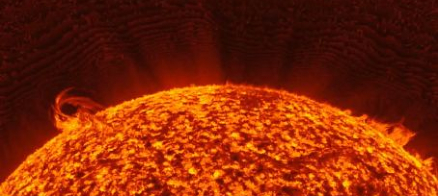 Ученые зафиксировали гигантский выброс плазмы на Солнце размером в 80 раз больше Земли