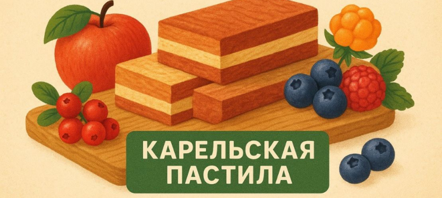 Карелия зарегистрировала новый бренд «Карельская пастила»