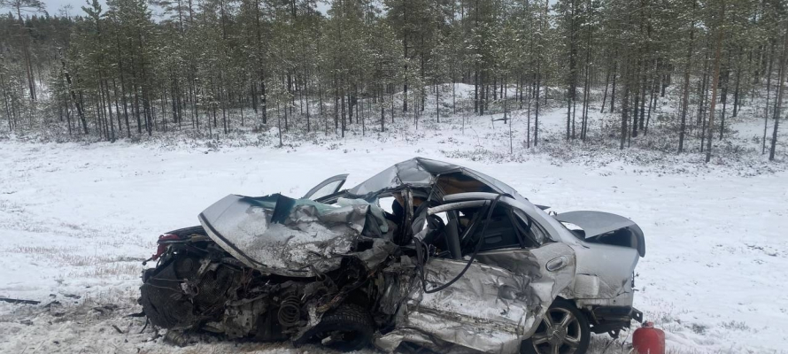 Стало известно, кто погиб в аварии в Кемском районе