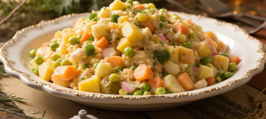 Врач-гастроэнтеролог предупредила об опасности популярных новогодних салатов и свинины