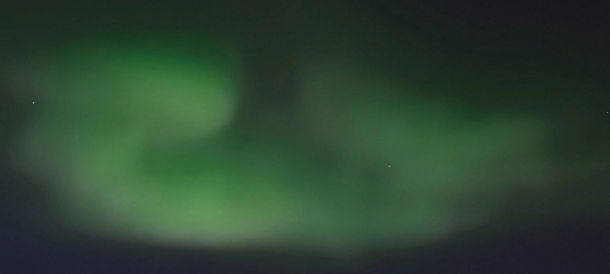 В новогоднюю ночь жители северных регионов России смогут увидеть полярное сияние