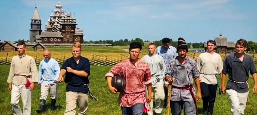 Федеральный канал рассказал о бытовавшей в Заонежье старинной игре