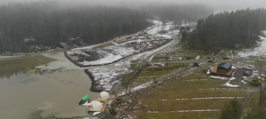 Стало известно, кто незаконно строил элитную турбазу на сельскохозяйственных землях у Ладоги