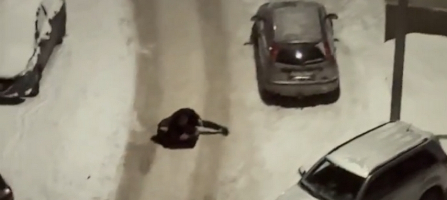 Двое мужчин подрались около здания полиции в Петрозаводске