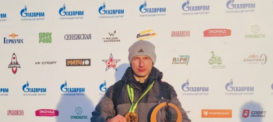 Сотрудник МВД из Карелии занял третье место в марафоне «Дорога жизни»