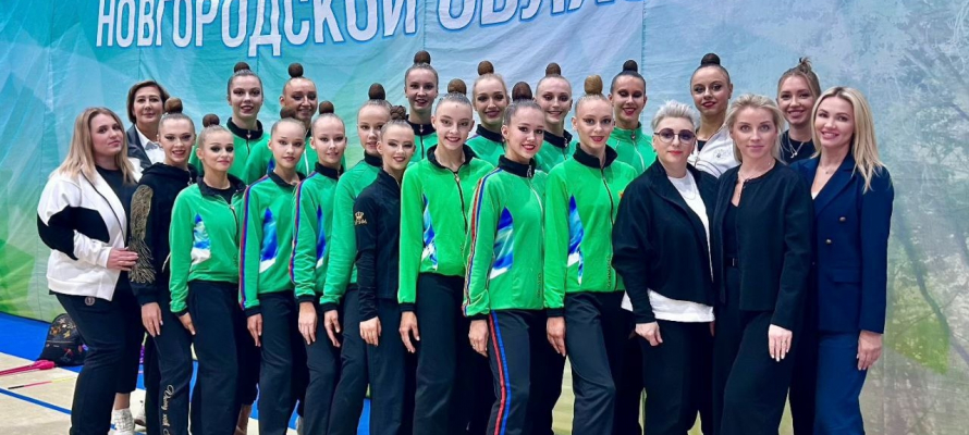 Гимнастки из Петрозаводска стали лучшими в групповых упражнениях на окружном чемпионате
