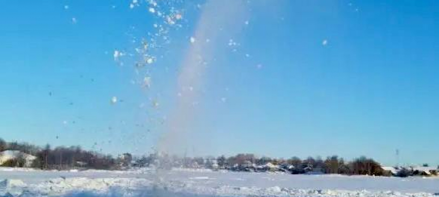 Угроза подтопления домов и дорог вновь возникла в Беломорске