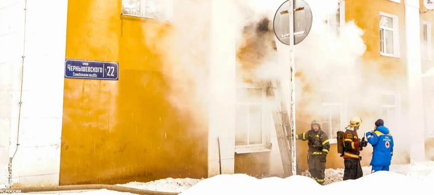 Стали известны подробности пожара на Зареке в Петрозаводске