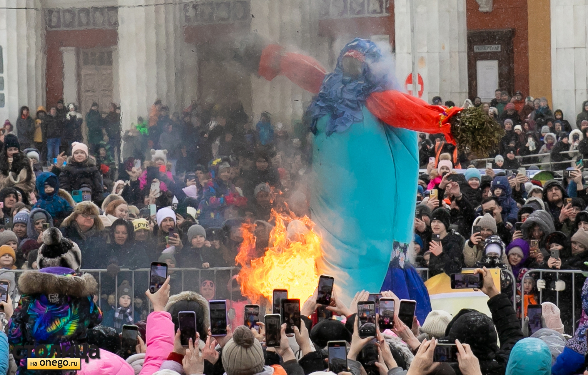 Петрозаводск с размахом отпраздновал Масленицу