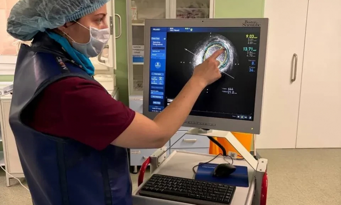 В Карелии начали применять новейший метод лечения сосудов с помощью внутрисосудистого УЗИ