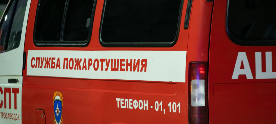 Дачный дом загорелся в Кондопожском районе