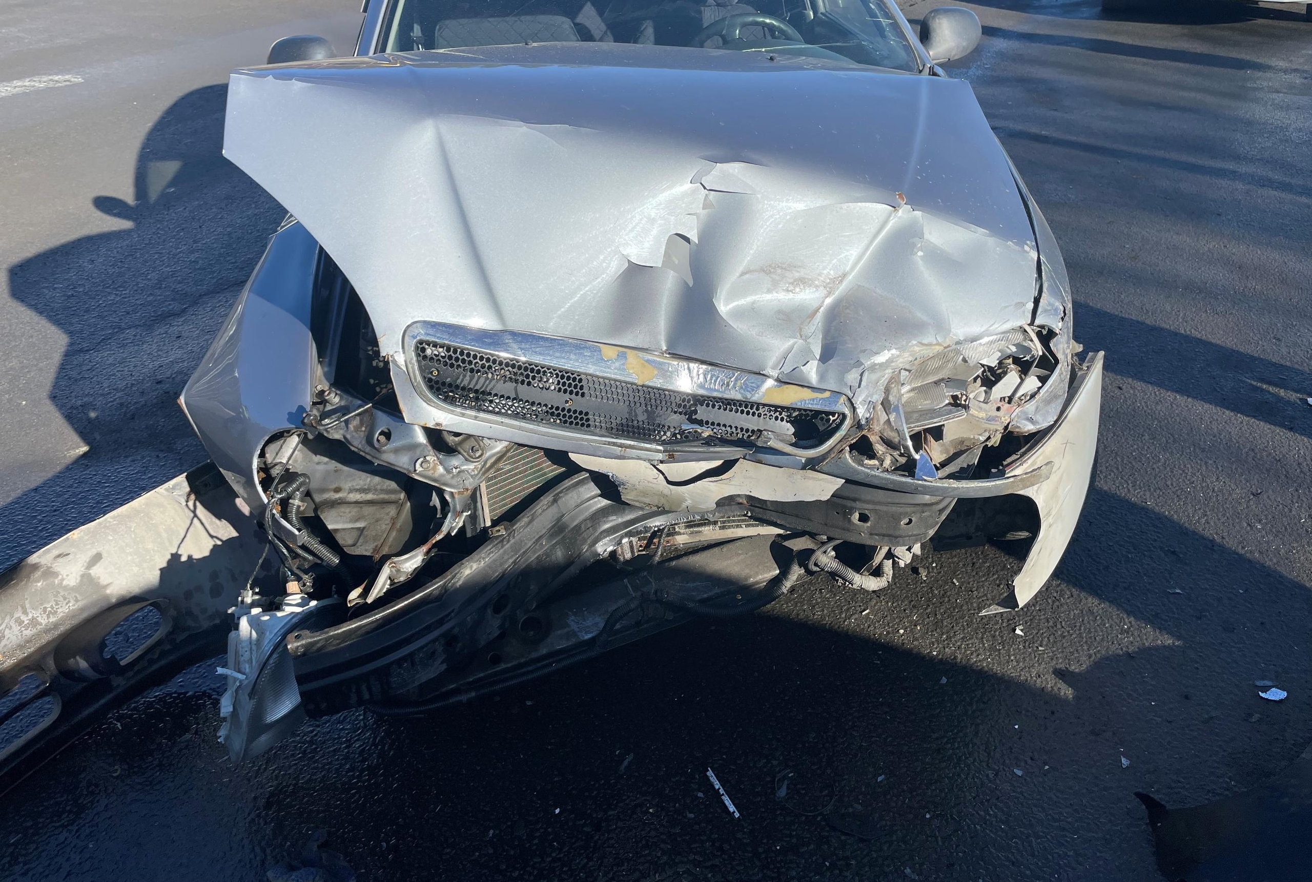 В ДТП на Лососинском шоссе в Петрозаводске пострадала женщина-водитель