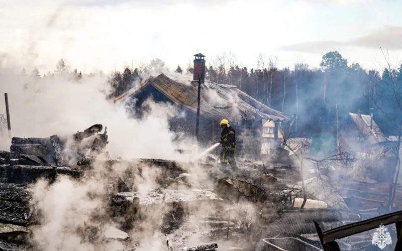 Стали известны подробности крупного пожара в Орзеге