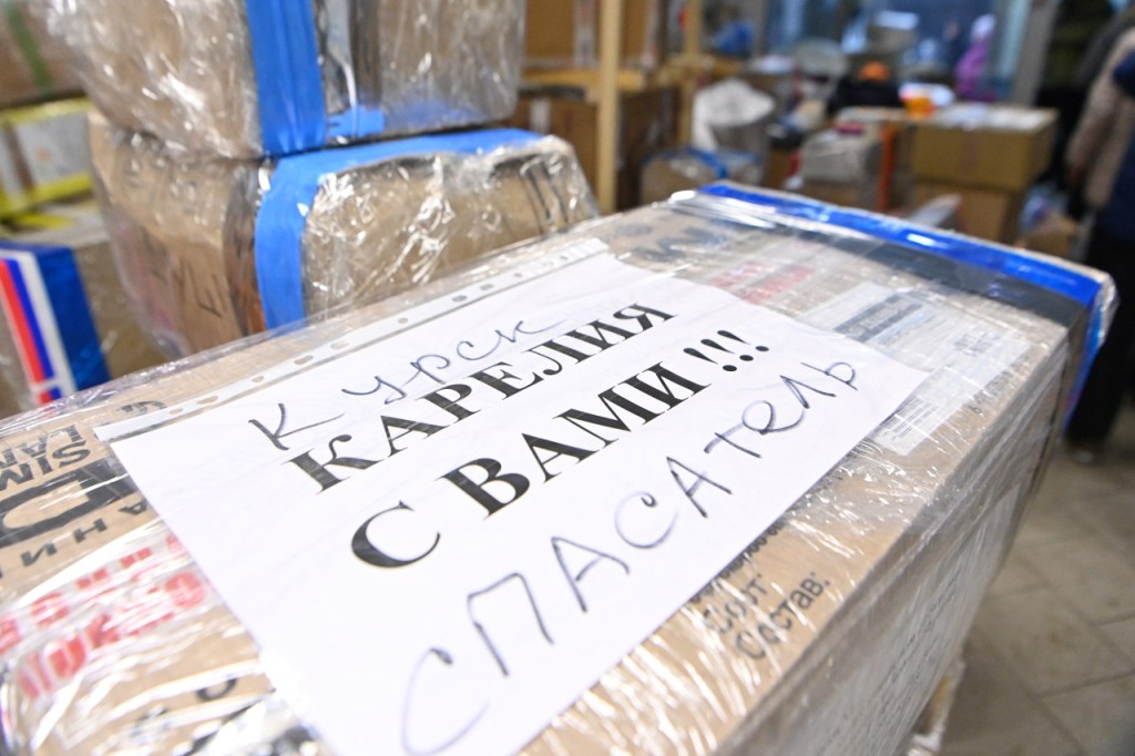 Из Карелии отправили первые в новом году фуры с грузом для земляков в зону СВО