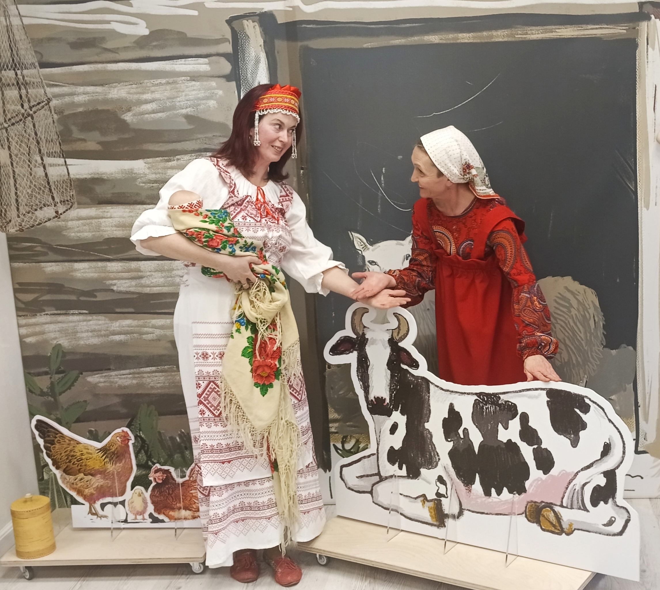 В Петрозаводске состоялся первый фестиваль-конкурс «Мамушки да нянюшки»