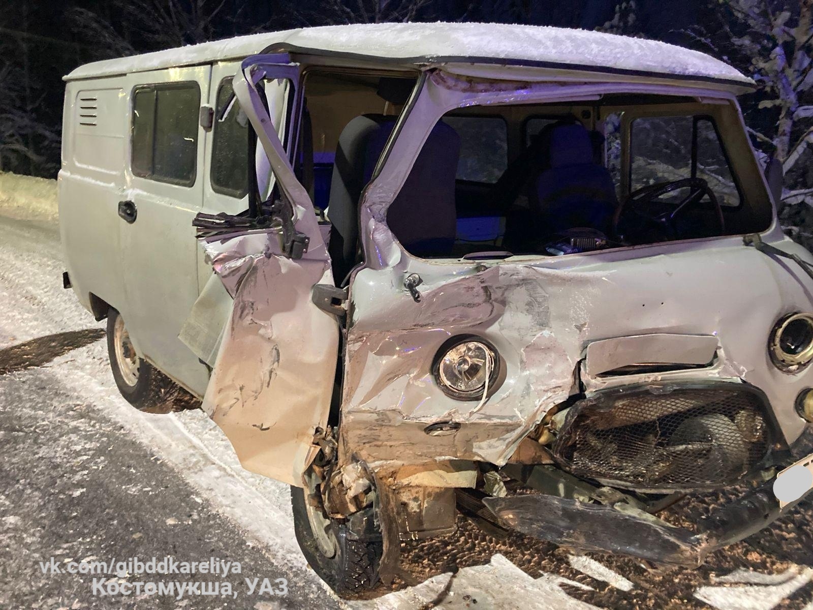 Стали известны подробности жесткой аварии на севере Карелии, где кроссовер  протаранил «буханку» | СТОЛИЦА на Онего