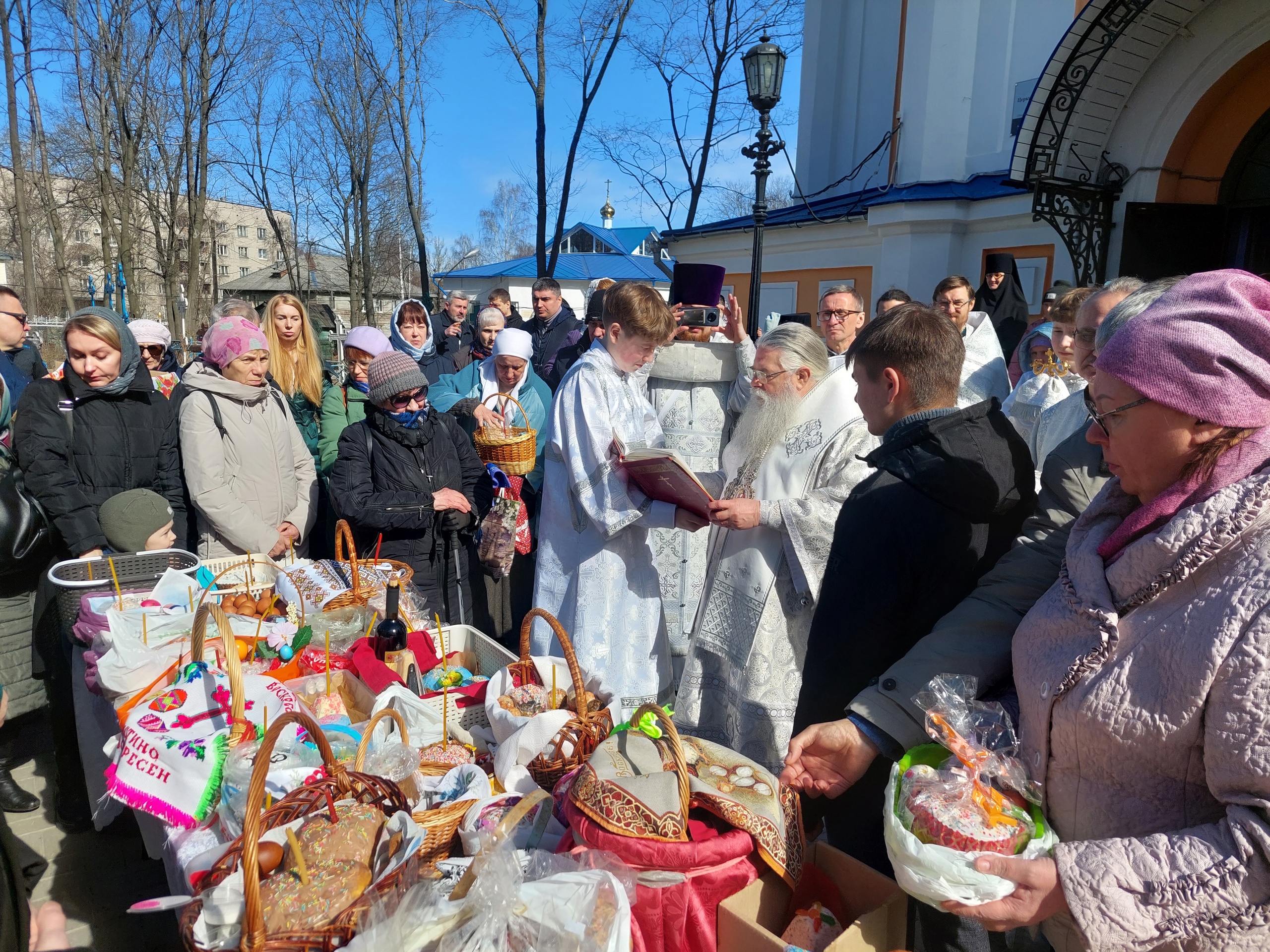 Освящение пасхальных куличей