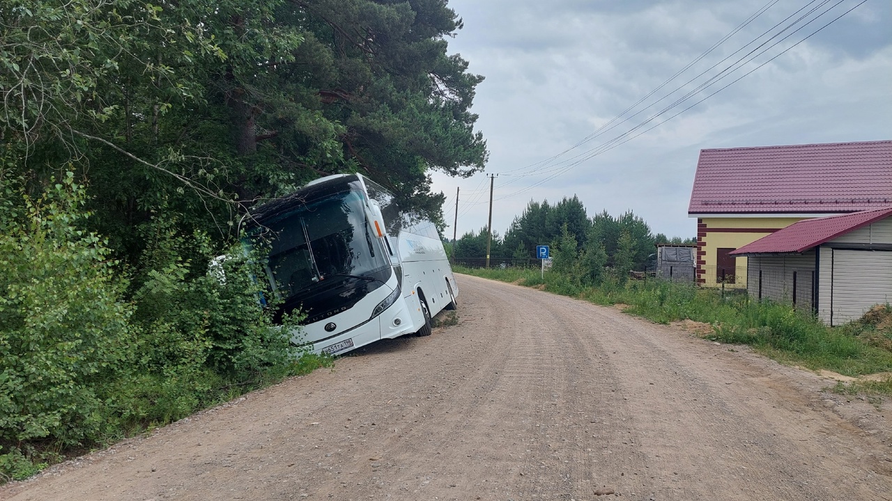 Сразу два автобуса вылетели с дороги на юге Карелии (ФОТО) | СТОЛИЦА на  Онего