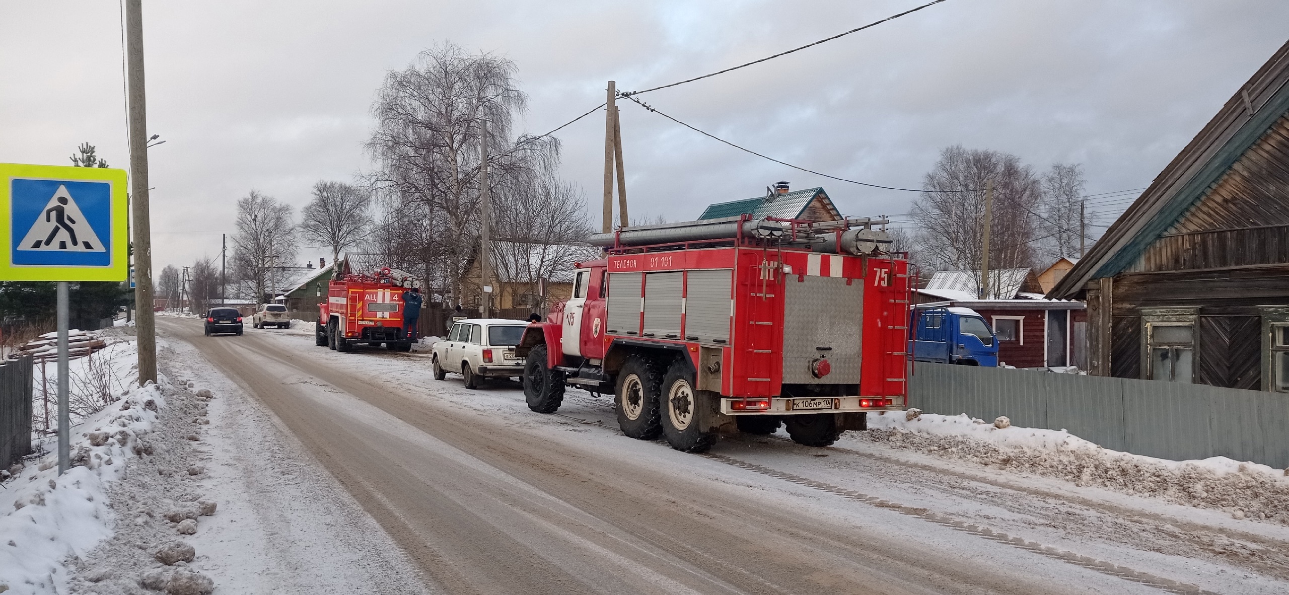 Огонь уничтожил дом под Петрозаводском (ФОТО) | СТОЛИЦА на Онего