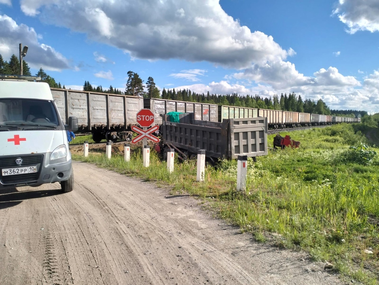 В Карелии произошло ДТП с участием поезда | 13.06.2024 | Новости  Петрозаводска - БезФормата