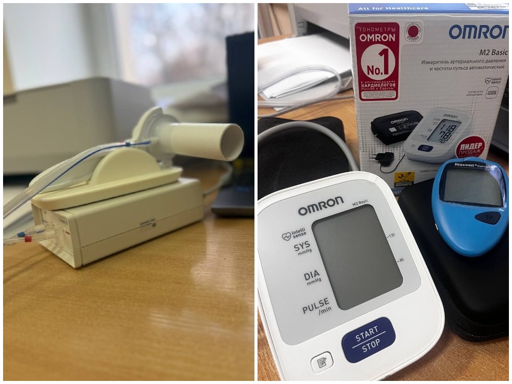 Центр здоровья в петрозаводской поликлинике получил новое оборудование