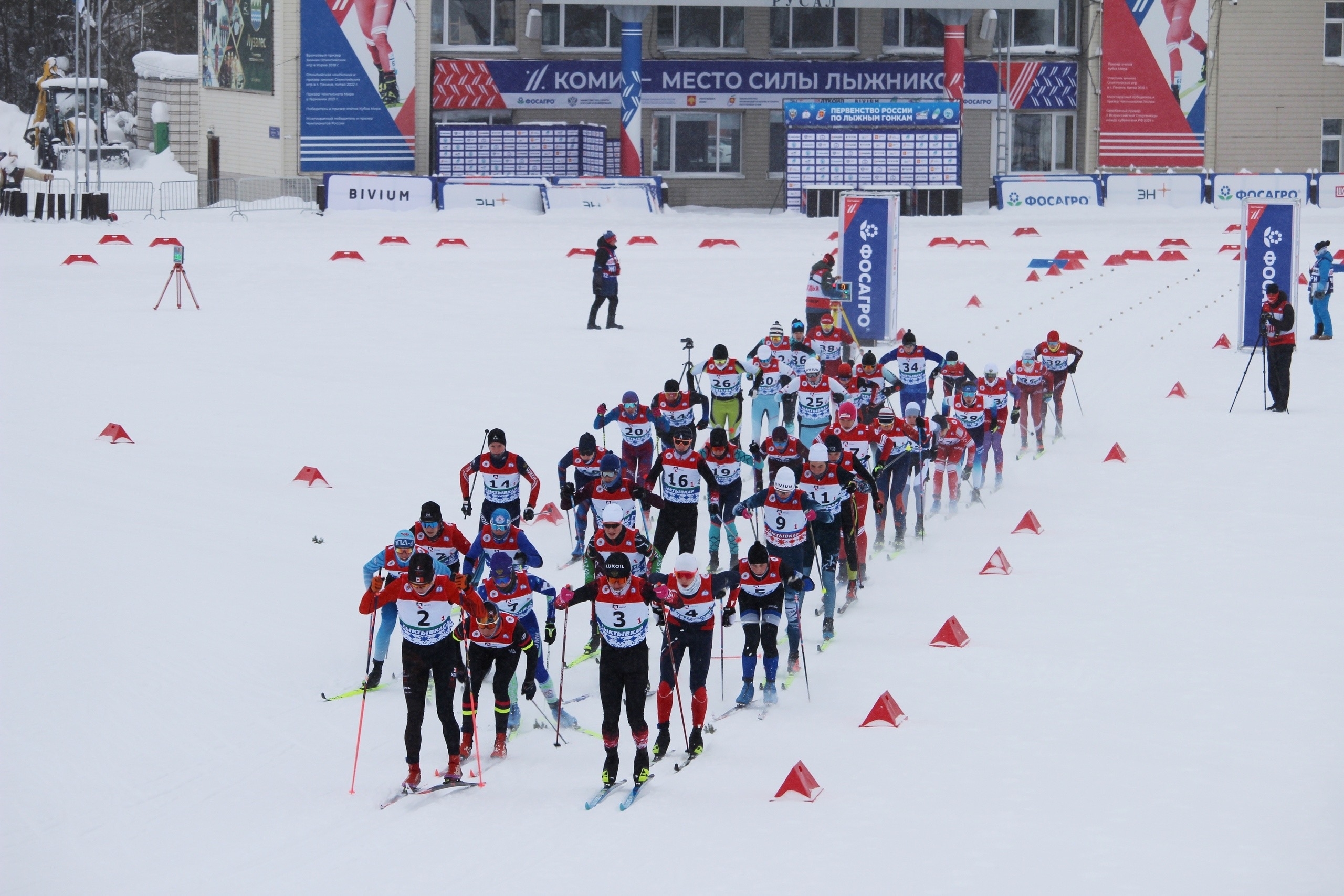 Карельские лыжники вошли в топ-15 общекомандного зачета на Первенстве России