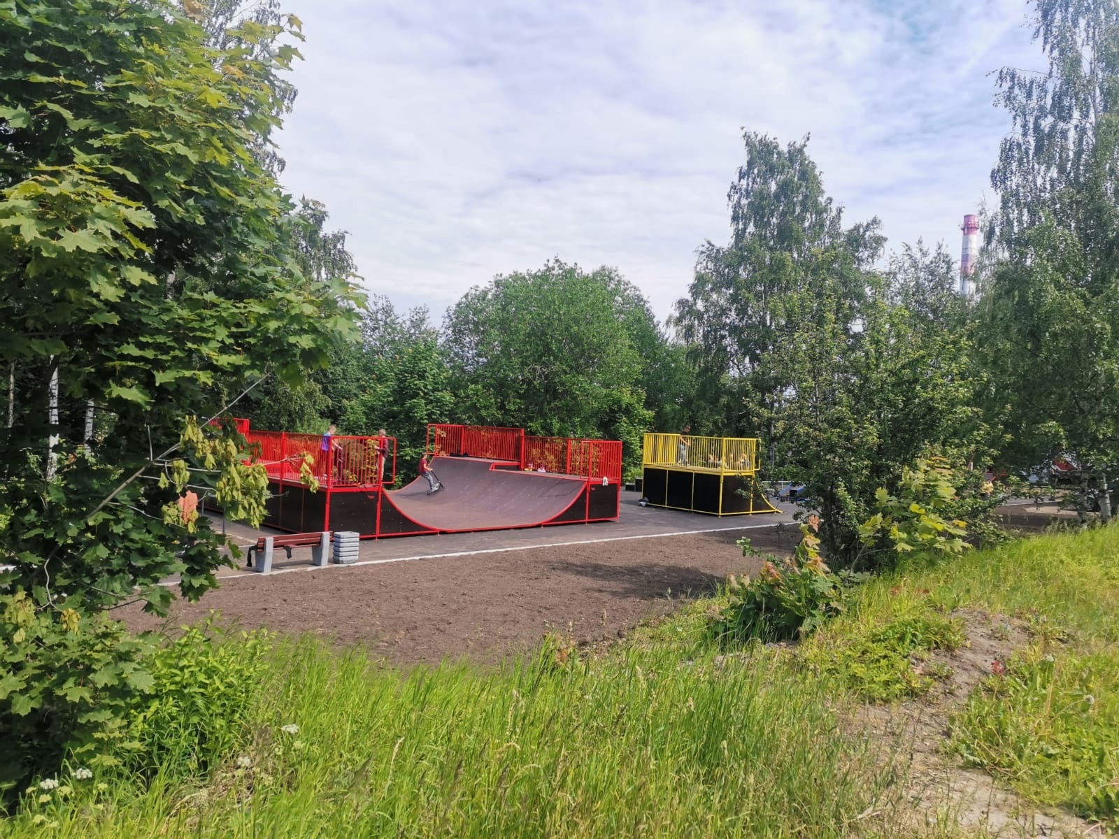 В Петрозаводске появился новый скейт-парк (ФОТО) | 03.07.2023 | Новости  Петрозаводска - БезФормата